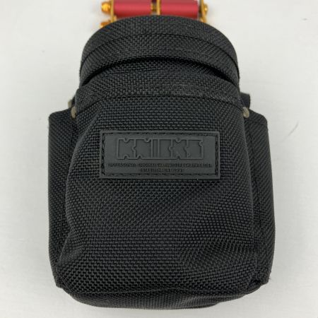 ЗЗ KNICKS コーデュラバリスティック 腰袋 ベルトループ チェーン金具付 BA-201VADX ブラック