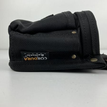 ЗЗ KNICKS コーデュラバリスティック 腰袋 ベルトループ チェーン金具付 BA-201VADX ブラック