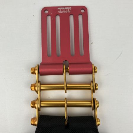 ЗЗ KNICKS コーデュラバリスティック 腰袋 ベルトループ チェーン金具付 BA-201VADX ブラック