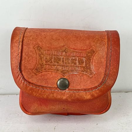 ЗЗ KNICKS ニックス ヌメ革小物ポーチ 本体のみ KNS-100BOX レッド