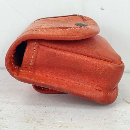 ЗЗ KNICKS ニックス ヌメ革小物ポーチ 本体のみ KNS-100BOX レッド