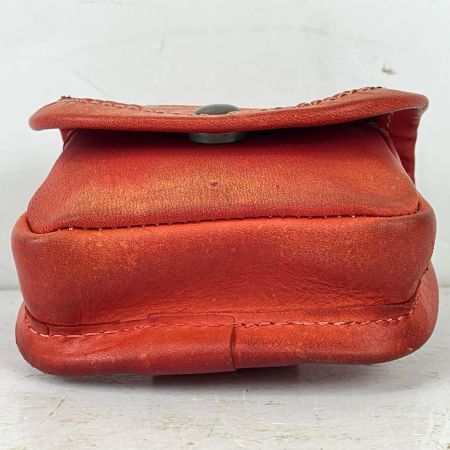 ЗЗ KNICKS ニックス ヌメ革小物ポーチ 本体のみ KNS-100BOX レッド