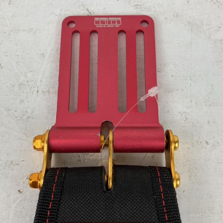 ЗЗ KNICKS 赤タグ カラビナホルダー アルミベルトループ カラビナ付き