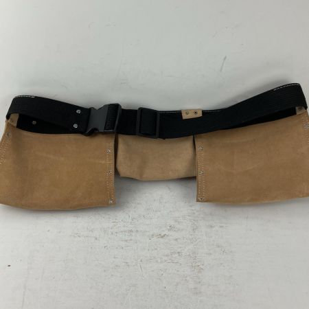 ЗЗ KNICKS 2×2ポケットレザー ツールバック釘袋 KCA-9502 キャメル