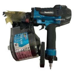 ЗЗ MAKITA マキタ 90mm 高圧 エア釘打ち機 AN931H ブルー Cランク