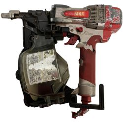 ЗЗ MAX マックス 65mm 高圧 エア釘打ち機 HN-65N1 レッド Cランク