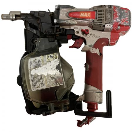 ЗЗ MAX マックス 65mm 高圧 エア釘打ち機 HN-65N1 レッド