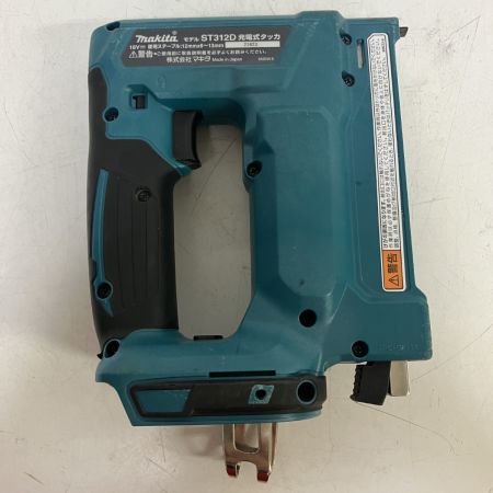ЗЗ MAKITA マキタ 18v 12mm 充電式タッカ ケース付 ※バッテリ、充電器無し ST312D ブルー