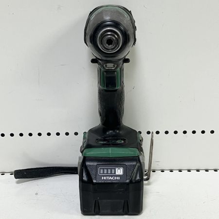 ЗЗ HITACHI 日立 36V インパクトドライバ バッテリー×1 充電器 ケース付 WH36DA グリーン