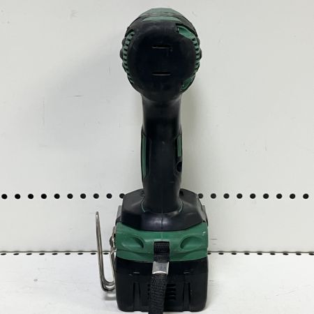 ЗЗ HITACHI 日立 36V インパクトドライバ バッテリー×1 充電器 ケース付 WH36DA グリーン