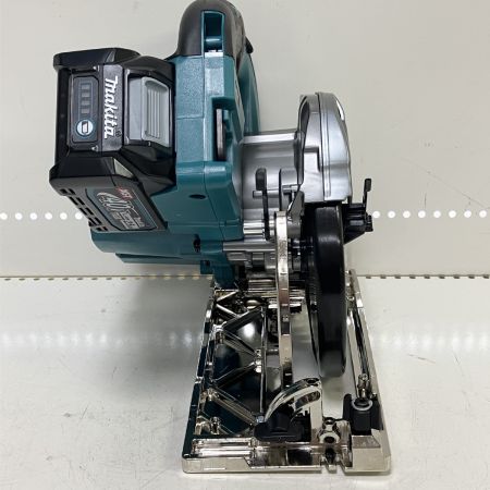 ЗЗ MAKITA マキタ 165mm 40V 充電式丸のこ 鮫肌 充電器 バッテリー×2 ケース付 HS002G ブルー