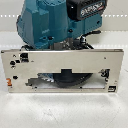 ЗЗ MAKITA マキタ 165mm 40V 充電式丸のこ 鮫肌 充電器 バッテリー×2 ケース付 HS002G ブルー