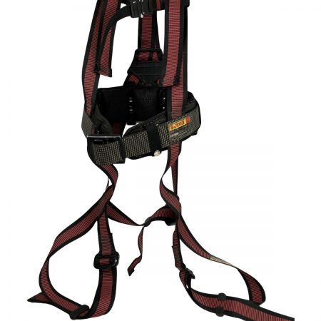 ЗЗ TAJIMA タジマ Lサイズ フルハーネス型安全帯 安全帯 墜落防止用器具 サポーター・ベルト付 レッド
