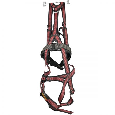 ЗЗ TAJIMA タジマ Lサイズ フルハーネス型安全帯 安全帯 墜落防止用器具 サポーター・ベルト付 レッド