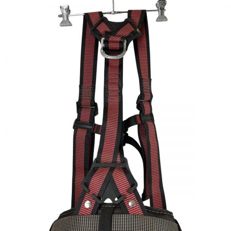 ЗЗ TAJIMA タジマ Lサイズ フルハーネス型安全帯 安全帯 墜落防止用器具 サポーター・ベルト付 レッド