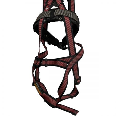 ЗЗ TAJIMA タジマ Lサイズ フルハーネス型安全帯 安全帯 墜落防止用器具 サポーター・ベルト付 レッド