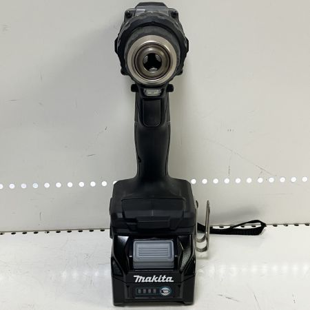 ЗЗ MAKITA マキタ 40V 充電式ドライバドリル 充電器 バッテリー×2 ケース付 DF002G ブラック