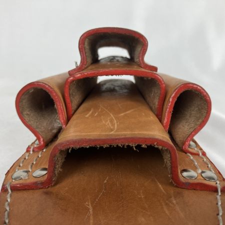 ЗЗ KNICKS ヌメ革 8・9ペンチ・ニッパ・ドライバホルダー ベルトループ付き KN-501PLLDX SUS-15 シルバー