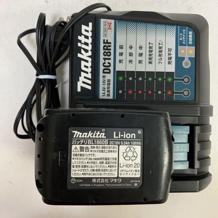 ЗЗ MAKITA マキタ 18v 125mm 充電式丸のこ バッテリーx1 充電器 ケース付 HS474D ブラック