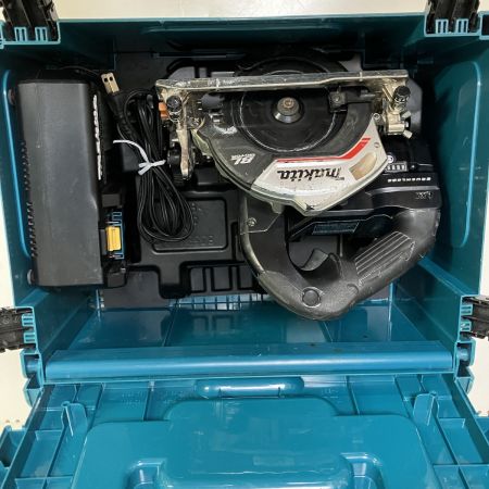 ЗЗ MAKITA マキタ 18v 125mm 充電式丸のこ バッテリーx1 充電器 ケース付 HS474D ブラック