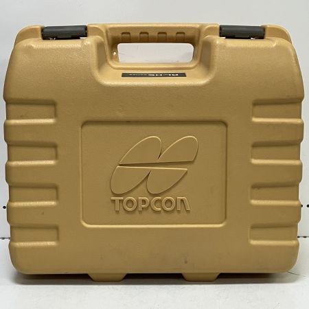 ЗЗ TOPCON 単一電池×4 ローティングレーザー 受光器×2 ケース付 ※校正歴不明 RL-H5A イエロー