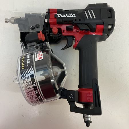 ЗЗ MAKITA マキタ 50mm 高圧 エア釘打ち機 AN514H レッド