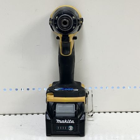 ЗЗ MAKITA マキタ 40v インパクトドライバ バッテリーｘ２ 充電器 ケース付 TD002G フレッシュイエロー