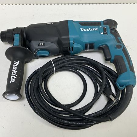 ЗЗ MAKITA マキタ 100V 26mm ハンマドリル ダストカップ ケース付 HR2601F ブルー