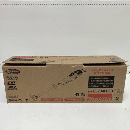 ЗЗ MAKITA マキタ 18v 充電式クリーナー 別売サイクロンユニット（A-74516）付 CL284FDZO オリーブ