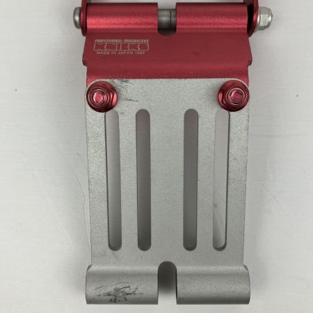 ЗЗ KNICKS ベルトループ アタッチメント ビットホルダ付 ALU15A-R ALU-15-S レッド×マットシルバー