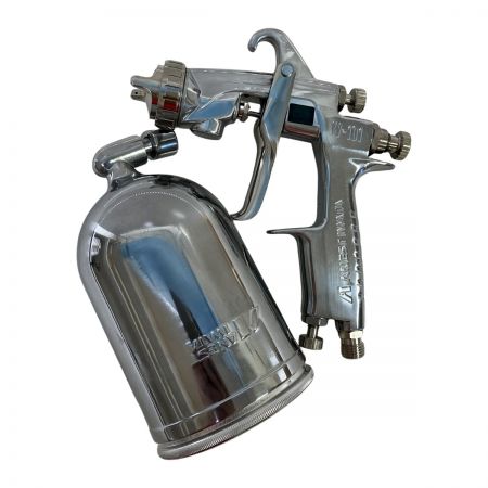 ЗЗ ANEST IWATA 常圧 スプレーガン カップ・外箱付 W-101-132G