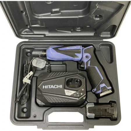 ЗЗ HITACHI 日立 7.2V 充電式ペンインパクトドライバ 充電器 バッテリー×2 ケース付 FWH7DL パープル