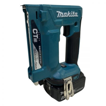  MAKITA マキタ 18v CT線用 電動タッカ バッテリーx1付 ST312D ブルー