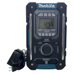 ЗЗ MAKITA マキタ 10.8-18V 充電式ラジオ ACアダプター付 MR300 ブルー Cランク