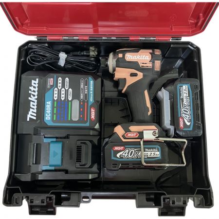 ЗЗ MAKITA マキタ 40v インパクトドライバ バッテリーx2 充電器 ケース付 TD001G フレッシュカッパー