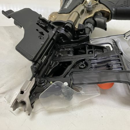 ЗЗ HiKOKI ハイコーキ 75mm 高圧 エア釘打ち機 ケース付 NV75HR2 ゴールド×ブラック