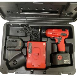 ЗЗ Snap-on スナップオン 14.4v インパクトレンチ バッテリーx1 充電器 ケース付 CTJ4450A レッド Cランク
