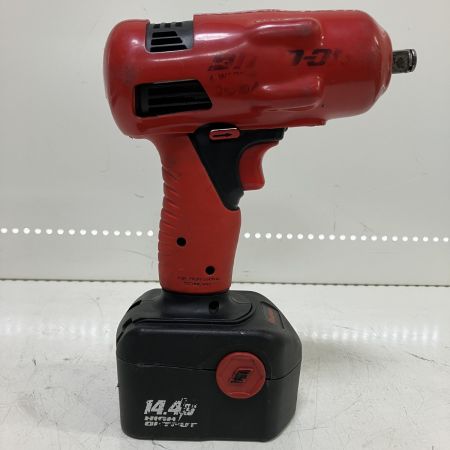 ЗЗ Snap-on スナップオン 14.4v インパクトレンチ バッテリーx1 充電器 ケース付 CTJ4450A レッド