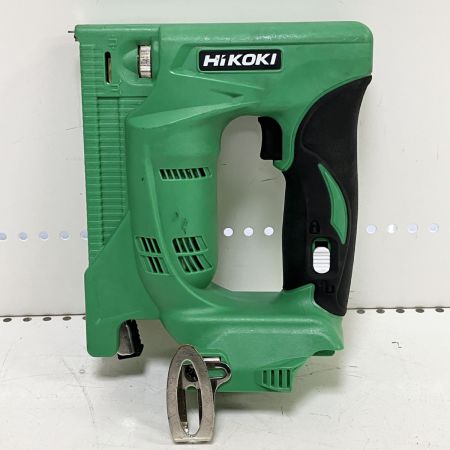 ЗЗ HiKOKI ハイコーキ 13mm 18V 電動タッカ 保護メガネ 取説 ケース付 N18DSL グリーン