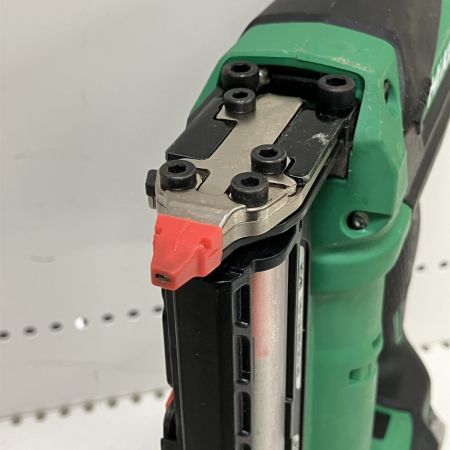 ЗЗ HiKOKI ハイコーキ 35mm 18V 電動ピン釘打ち機 バッテリー×1 取説 ケース付 NP18DSAL グリーン