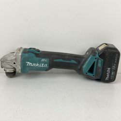 ЗЗ MAKITA マキタ 18v 100mm 充電式ディスクグラインダー バッテリー×1付 ※充電器なし GA404DN ブルー Cランク