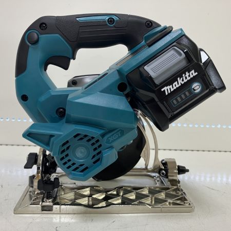 ЗЗ MAKITA マキタ 40v 125mm 充電式丸のこ バッテリーx2 充電器 ケース付 HS005G ブルー