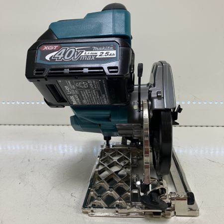 ЗЗ MAKITA マキタ 40v 125mm 充電式丸のこ バッテリーx2 充電器 ケース付 HS005G ブルー