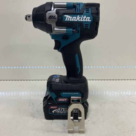ЗЗ MAKITA マキタ 40v インパクトレンチ バッテリーx2 充電器 ケース付 TW007G ブルー