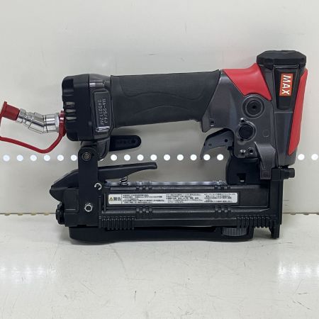 ЗЗ MAX マックス 25mm 高圧 エアタッカ 取説 外箱付 HA-25/4J ブラック×レッド