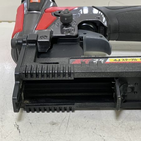 ЗЗ MAX マックス 25mm 高圧 エアタッカ 取説 外箱付 HA-25/4J ブラック×レッド