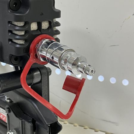 ЗЗ MAX マックス 25mm 高圧 エアタッカ 取説 外箱付 HA-25/4J ブラック×レッド