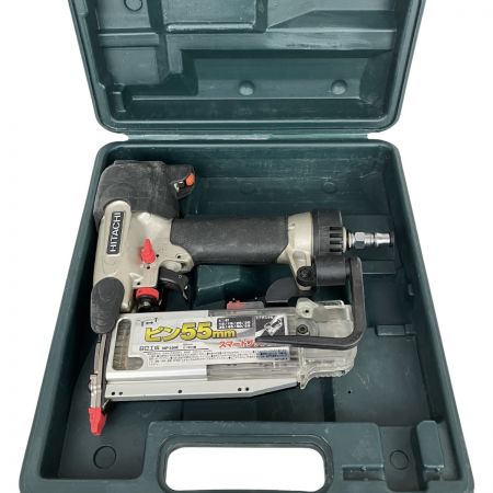 ЗЗ HITACHI 日立 55mm 常圧 ピン釘打ち機 ケース付 NP55M グレー