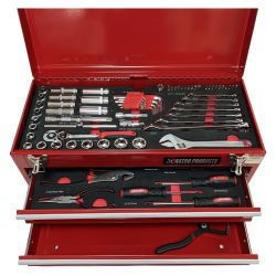 ЗЗ ASTRO PRODUCTS アストロプロダクツ 74pc+1 工具セット ケース付 TS194 レッド Aランク