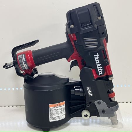 ЗЗ MAKITA マキタ 90mm 高圧 エア釘打ち機 取説 ケ－ス付 AN936H レッド